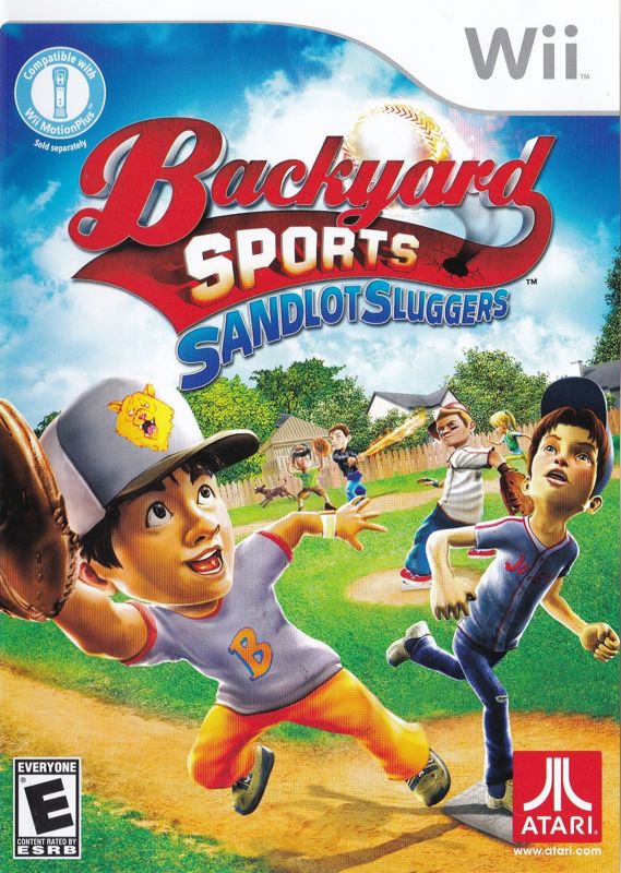Backyard Sports: Sandlot Sluggers box art for Wii